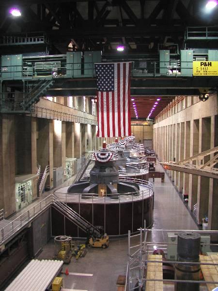 Hoover Dam inside